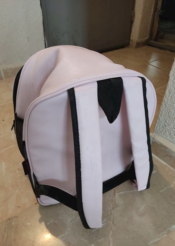 Pembe Kedi Köpek çantası temiz sıkıntısız deri çanta