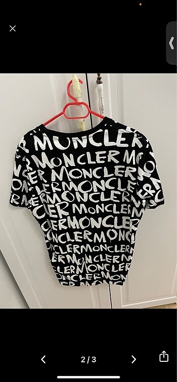 Moncler Moncler Slim Fit Tshirt