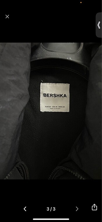 m Beden Bershka meşhur şişme mont