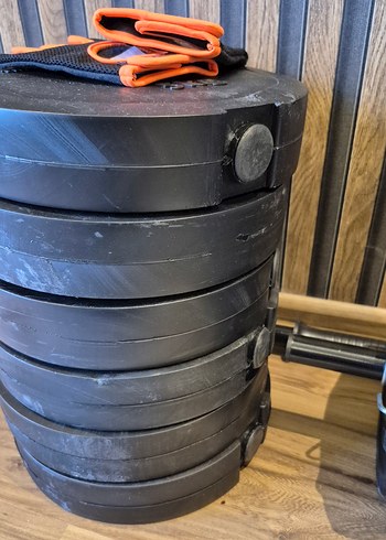 Ağırlık Halter Plakalı Dumble Seti (68kg)
+ 10 kg KETTLEBELL - Görsel 4