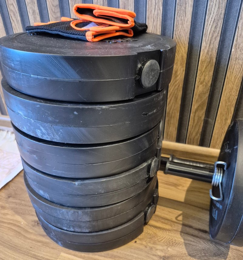 Ağırlık Halter Plakalı Dumble Seti (68kg)
+ 10 kg KETTLEBELL - Görsel 4