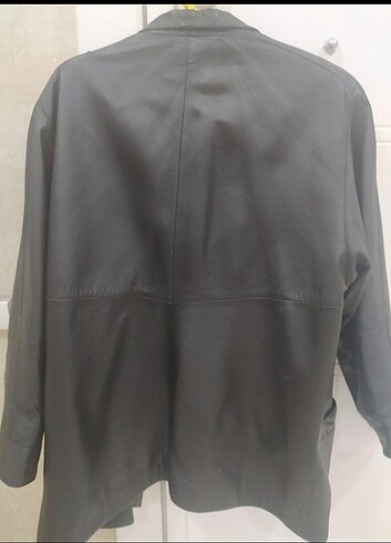 AMERİCAN VİNTAGE HAKİKİ DERİ CEKET SİYAH - Görsel 7