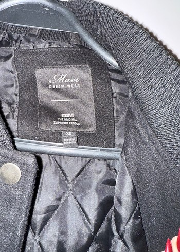 Siyah Deri Kadın Bomber Ceket - Görsel 2