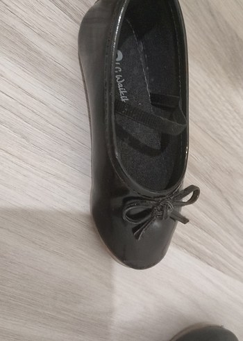 Kız Çocuk Siyah Tokalı Babet - Görsel 3