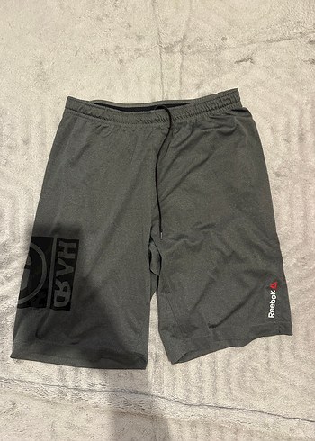 Reebok Gri Antrenman Spor Şort