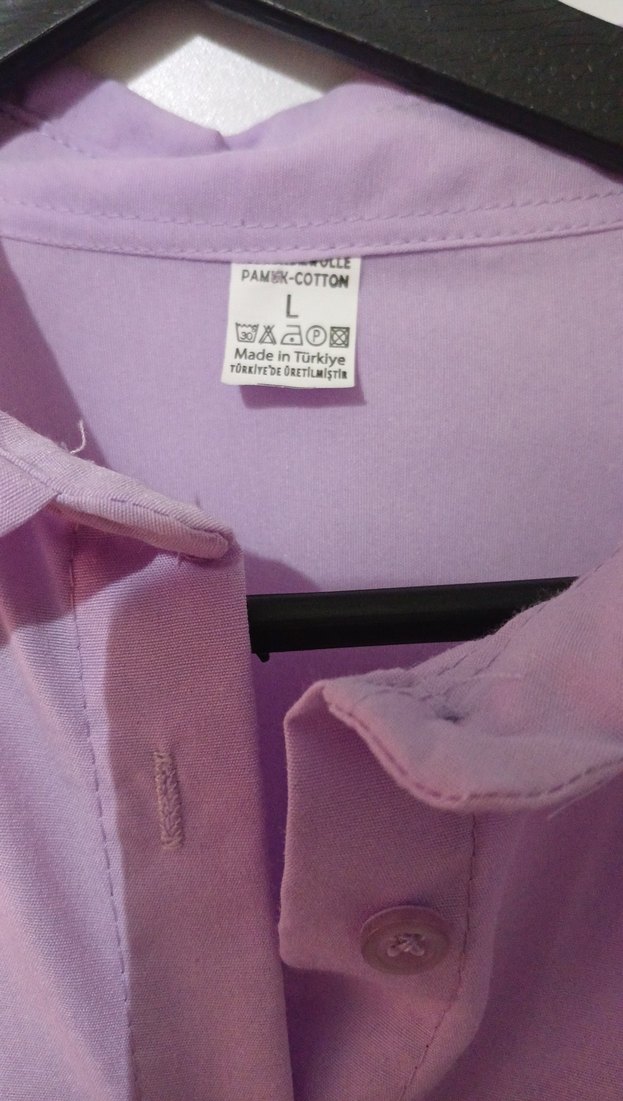 lila kadı Gömlek - Görsel 2