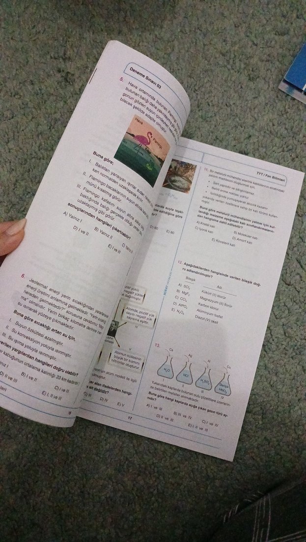 TYT Fen Bilimleri 10 Deneme Miray - Görsel 4