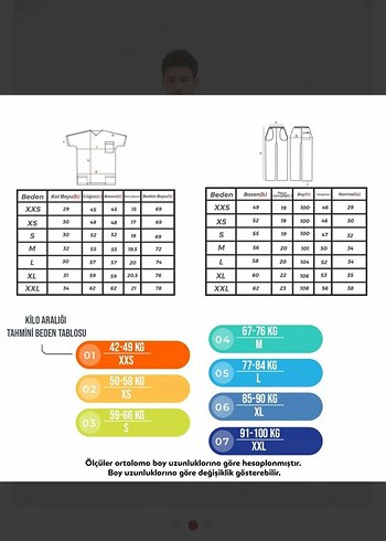 kadın Bordo Scrubs - Görsel 2