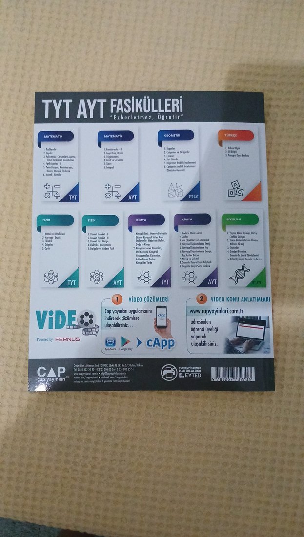 TYT-AYT-MSU Paragraf Pratik Konu Özetli soru bankası Çap yayini - Görsel 2
