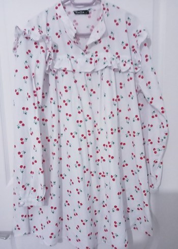 Pamuklu, Uzun Kollu, V Yaka tesettür  tunik - Görsel 4