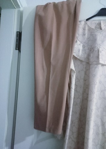 Nakışlı Volanlı tesettür 3 lü takım - Görsel 6