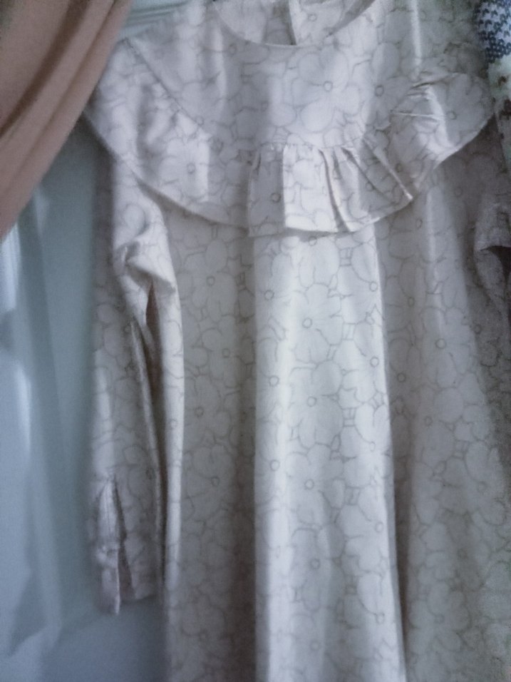 Nakışlı Volanlı tesettür 3 lü takım - Görsel 4