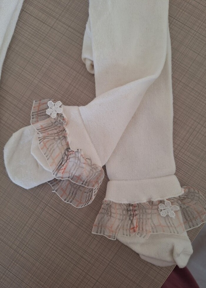 Üçlü yendoğan bambu külotlu çorap  - Görsel 4