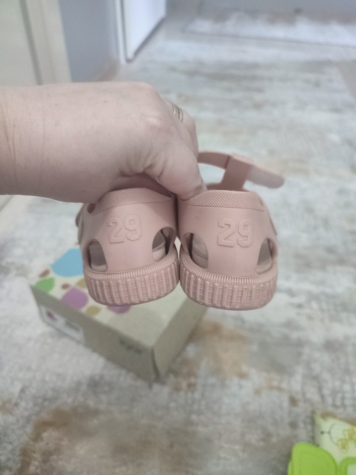 Igor Kız Çocuk Pembe Kauçuk Sandalet - Görsel 5