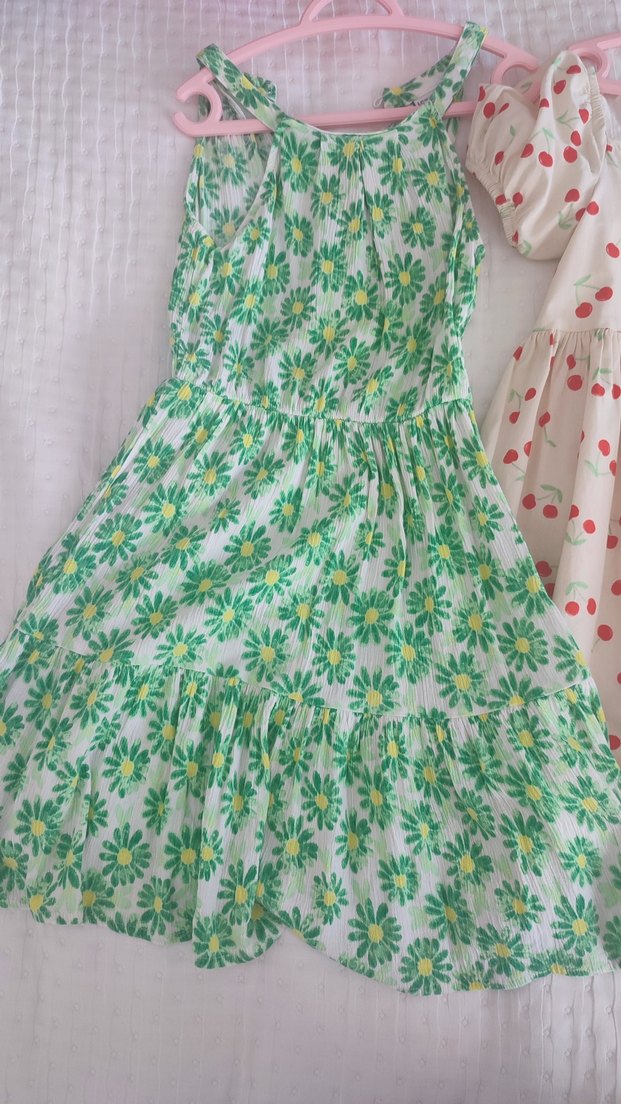 3 adet LC Waikiki çocuk elbise - Görsel 4