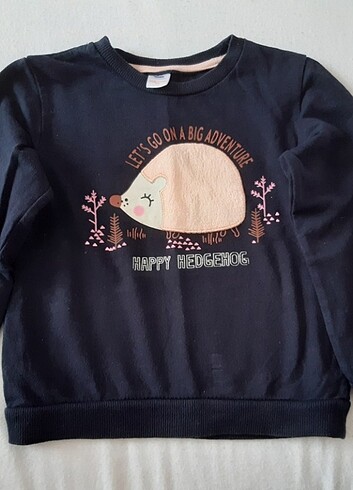 Kız bebek sweatshirt 