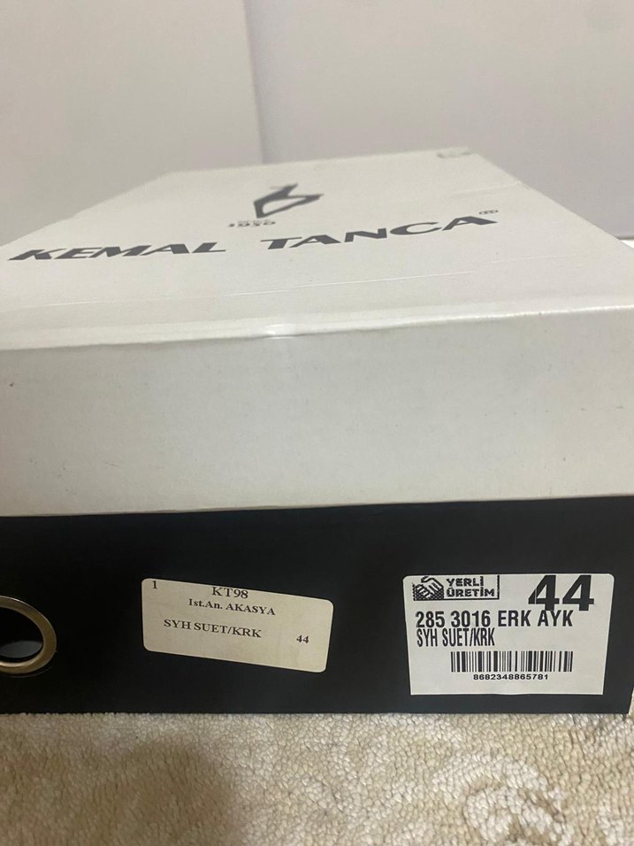 Original Siyah erkek  Klasik Blok Topuklu Ayakkabı - Görsel 2