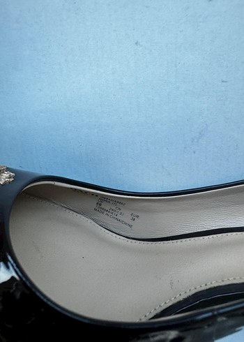 Coach Kadın Kahverengi Parlak Topuklu Ayakkabı - Görsel 3