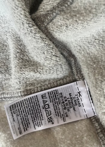 Gri Kapüşonlu Erkek Çocuk Fermuarlı Sweatshirt - Görsel 6