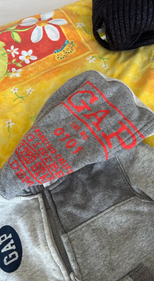 Gri Kapüşonlu Erkek Çocuk Fermuarlı Sweatshirt - Görsel 4