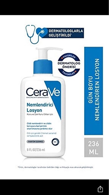 Cerave nemlendirici losyon