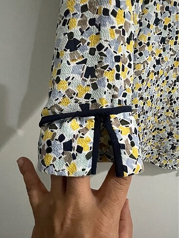 Zara gömlek bluz - Görsel 3