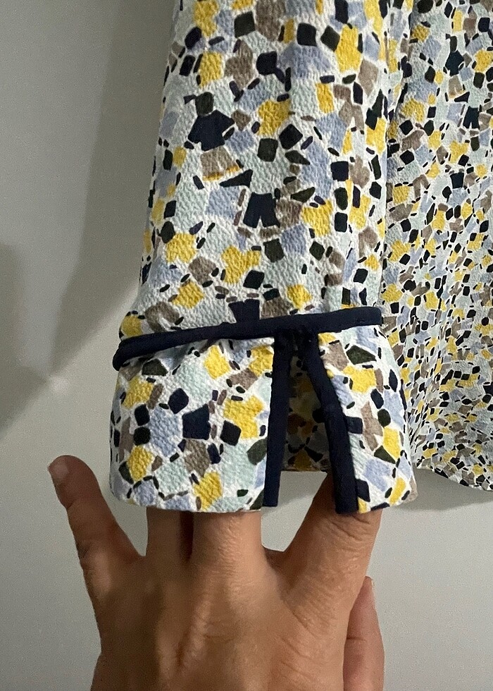 Zara gömlek bluz - Görsel 3