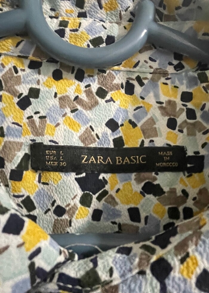 Zara gömlek bluz - Görsel 4