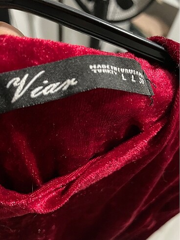 Kadife elbise - Görsel 5