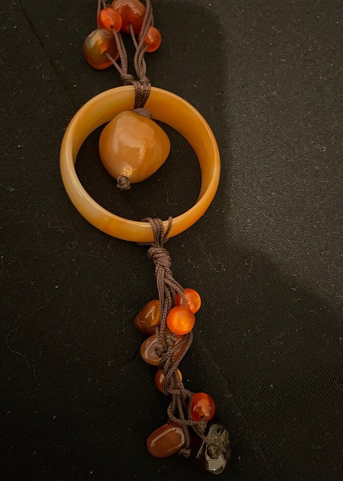 Akik taş kolye - Görsel 3