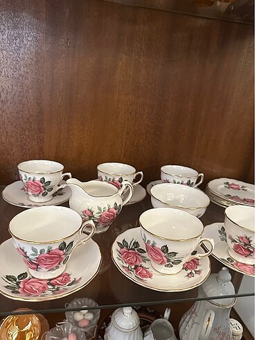 İngiliz porseleni Royal fincan - Görsel 4