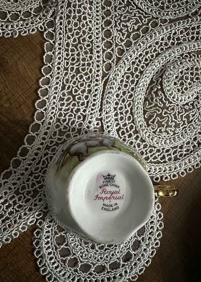 İngiliz porseleni fincan takım - Görsel 2