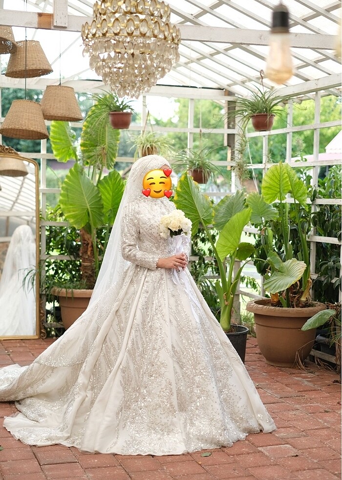 Tesettür gelinlik - Görsel 2