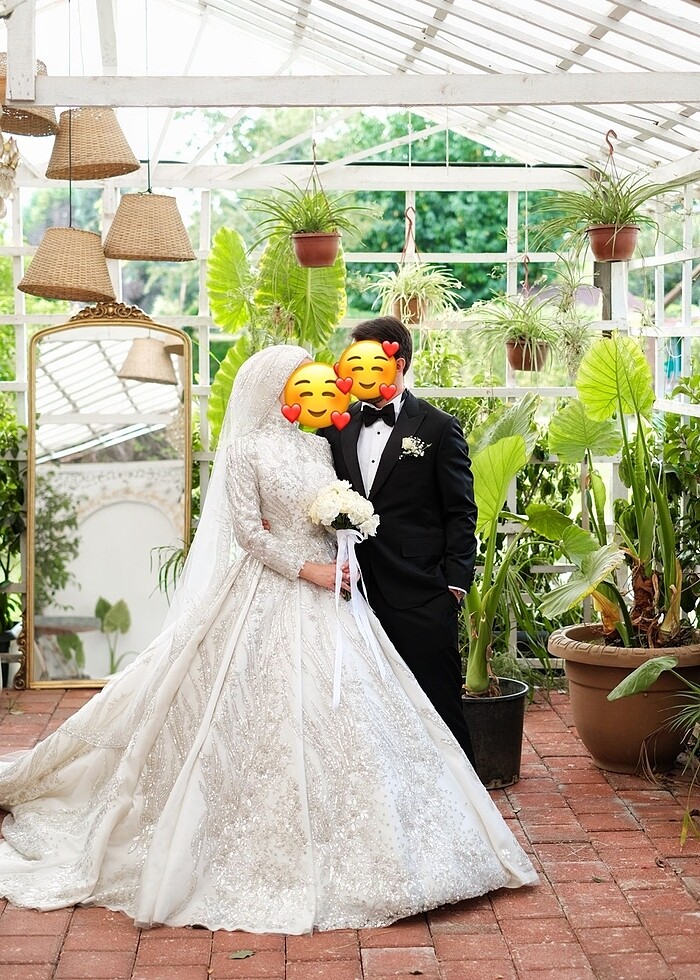 Tesettür gelinlik - Görsel 3