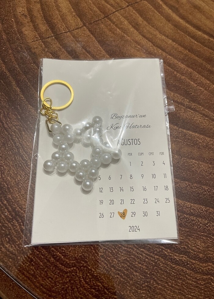 İnci anahtarlık hediyelik söz nisan kına nikah icin - Görsel 2