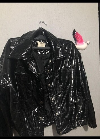 m Beden Rugan crop ceket