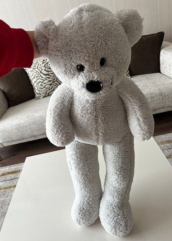 Beyaz Peluş Ayıcık Oyuncak - Görsel 3