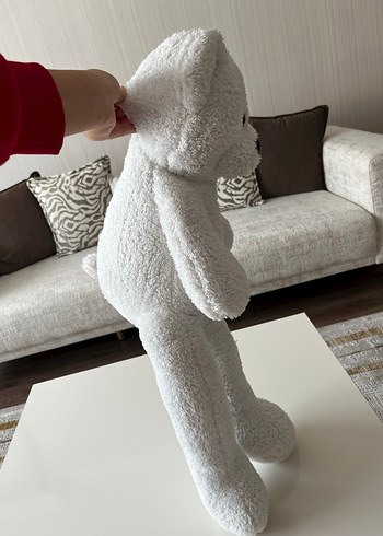 Beyaz Peluş Ayıcık Oyuncak - Görsel 4