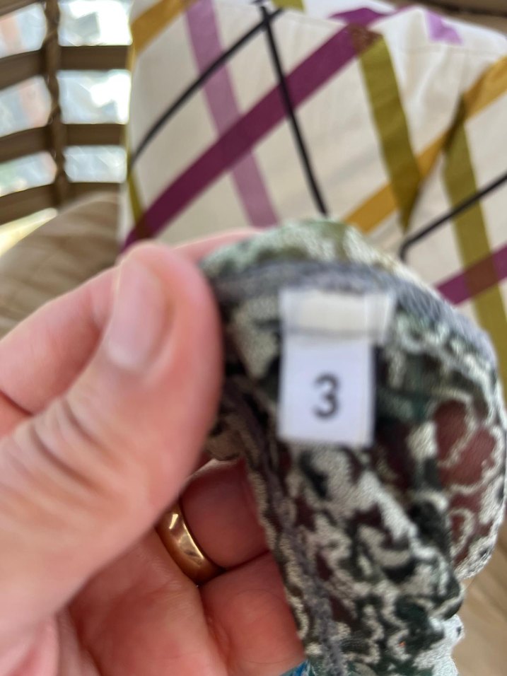 Dantel Detaylı Turkuaz Bohem - Görsel 3