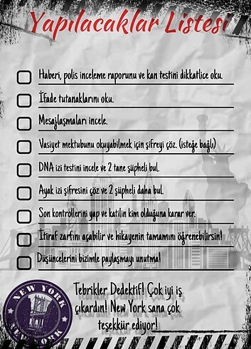 Cinayet Çözme Oyunu PDF