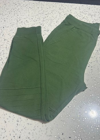 Koyu Yeşil Erkek Çocuk Eşofman Altı - Görsel 4