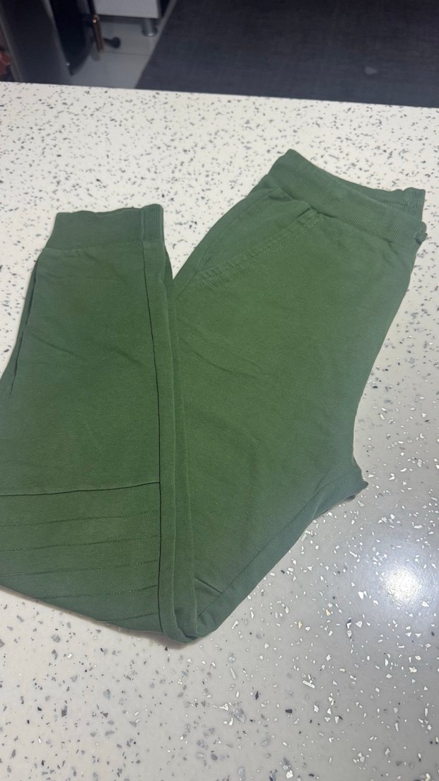 Koyu Yeşil Erkek Çocuk Eşofman Altı - Görsel 3