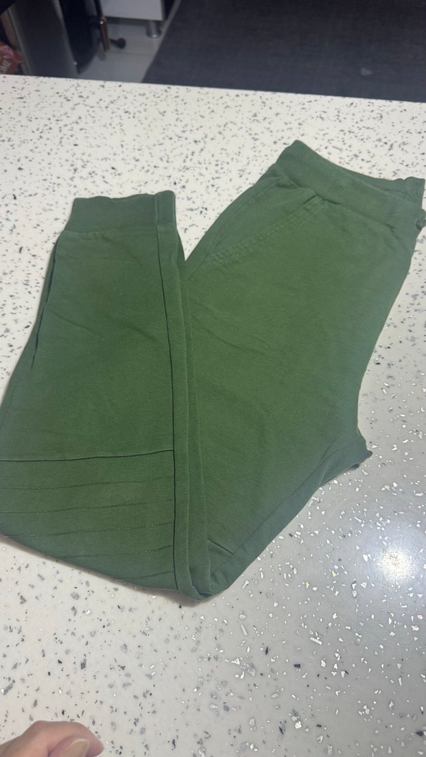 Koyu Yeşil Erkek Çocuk Eşofman Altı - Görsel 4