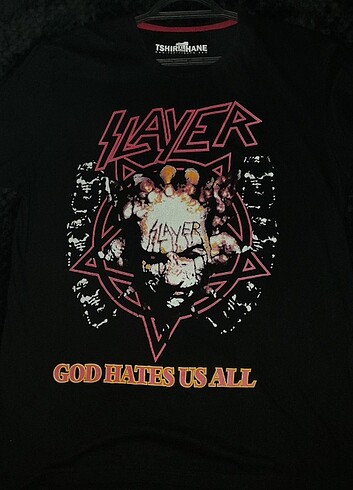 Slayer grup tişörtü
