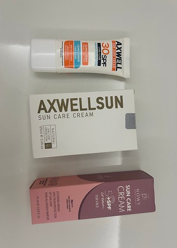 Axwell Güneş Koruyucu Krem SPF 30