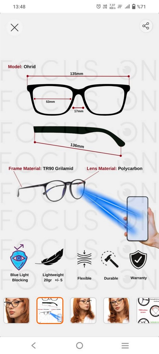 Kadın Gözlüğü - Görsel 5