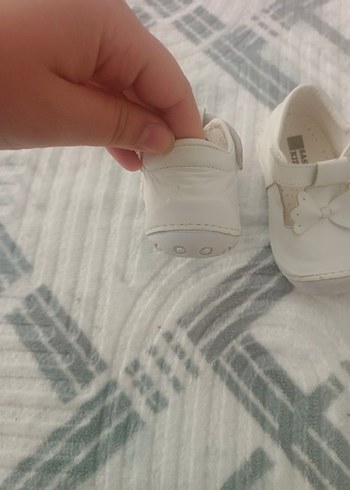 Joy Colours Beyaz Deri İlk Adım Ayakkabısı - Görsel 5