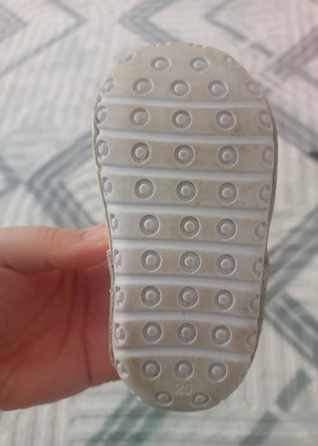 Joy Colours Beyaz Deri İlk Adım Ayakkabısı - Görsel 3