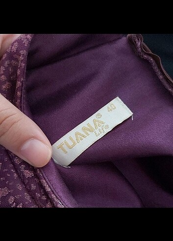 Mürdüm abiye 38-40 - Görsel 5