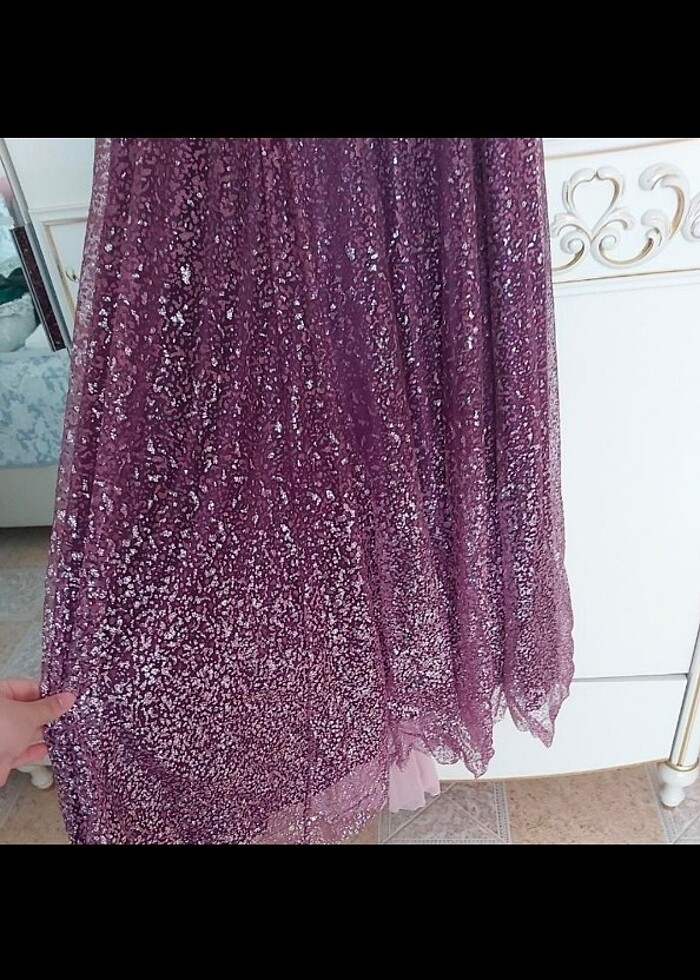 Mürdüm abiye 38-40 - Görsel 2